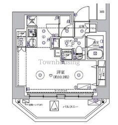 RELUXIA　CITY森下の物件間取画像